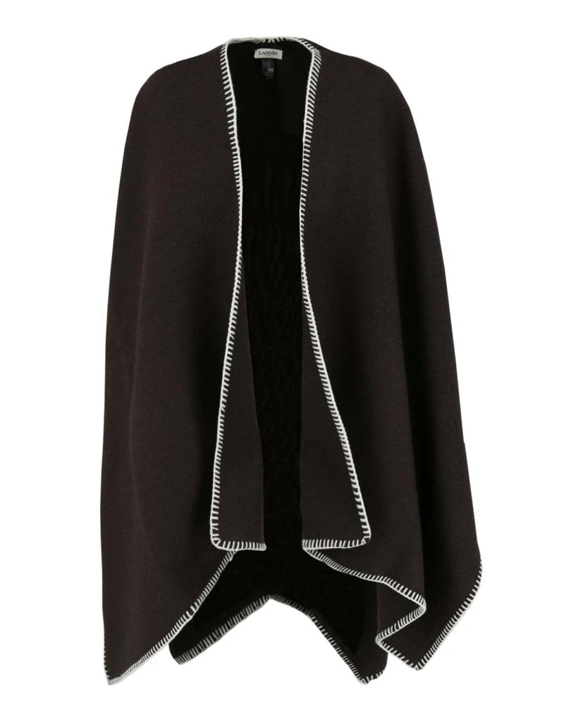 商品Lanvin|Woven Wool Poncho,价格¥3752,第1张图片