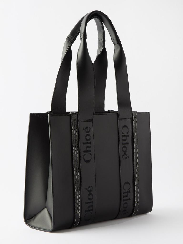 商品Chloé|Woody medium leather tote bag,价格¥11493,第6张图片详细描述