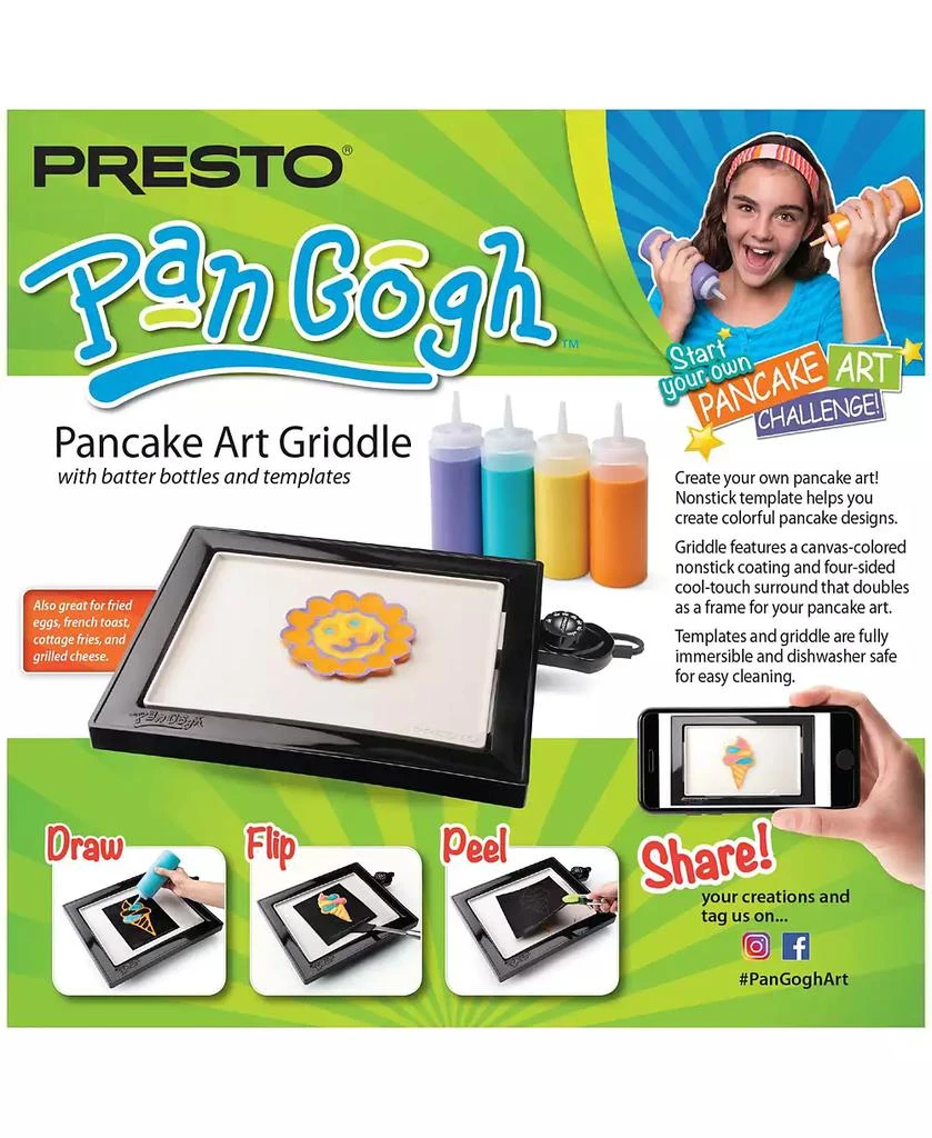 Pangogh Pancake Art Electric Griddle 商品