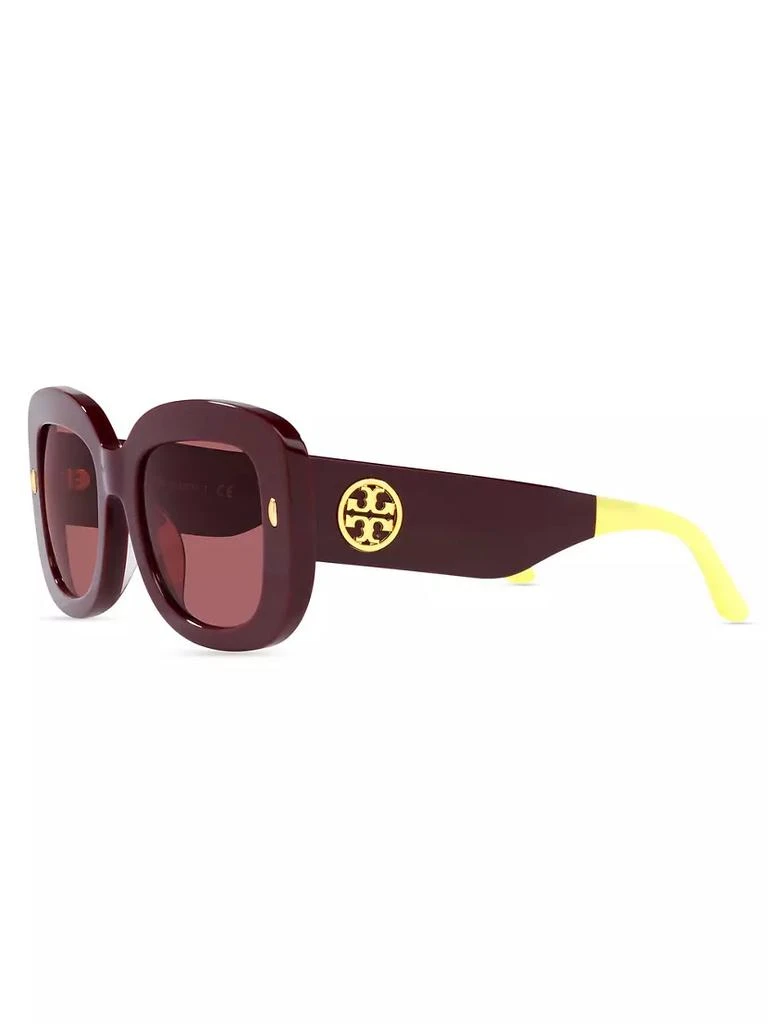 商品Tory Burch|51MM Square Sunglasses,价格¥955,第4张图片详细描述