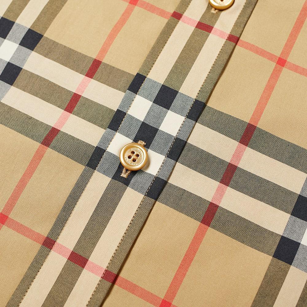 商品Burberry|Burberry Short Sleeve Caxton Check Shirt,价格¥2905,第5张图片详细描述