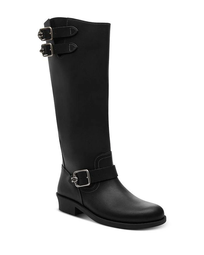 商品Coach|Women's Daria Leather Moto Boots,价格¥2450,第1张图片详细描述