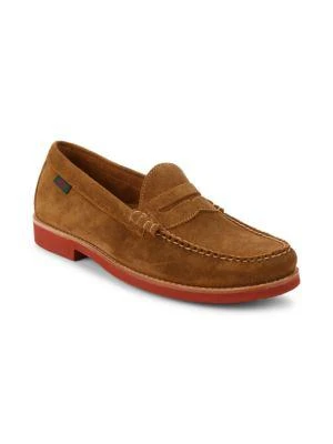 商品G.H. Bass|Larson Suede Penny Loafers,价格¥517,第2张图片详细描述