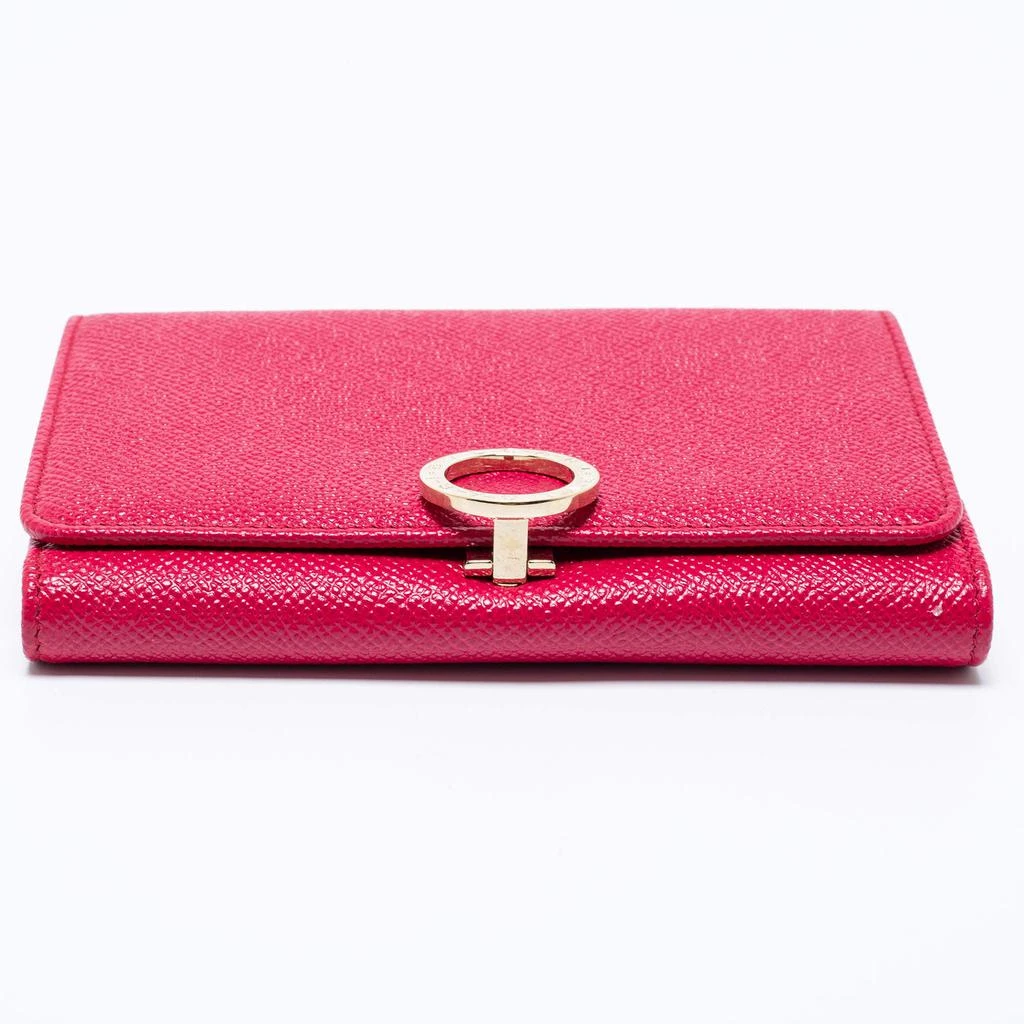 Bvlgari Fuchsia Leather Bvlgari Trifold Wallet 商品