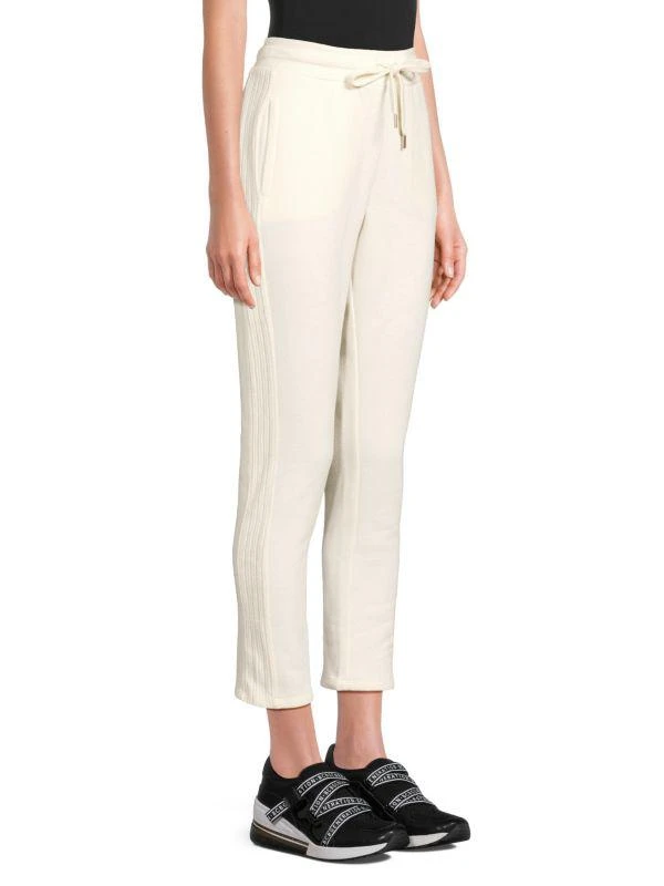 商品Andrew Marc|Drawstring Fleece Cropped Pants,价格¥158,第3张图片详细描述