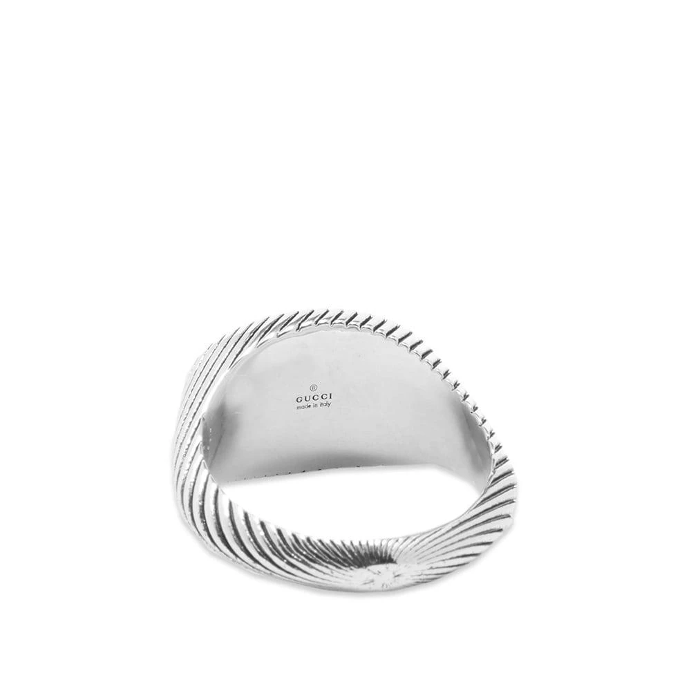 商品Gucci|Gucci Chevron Marmont 12mm Ring,价格¥1272,第3张图片详细描述