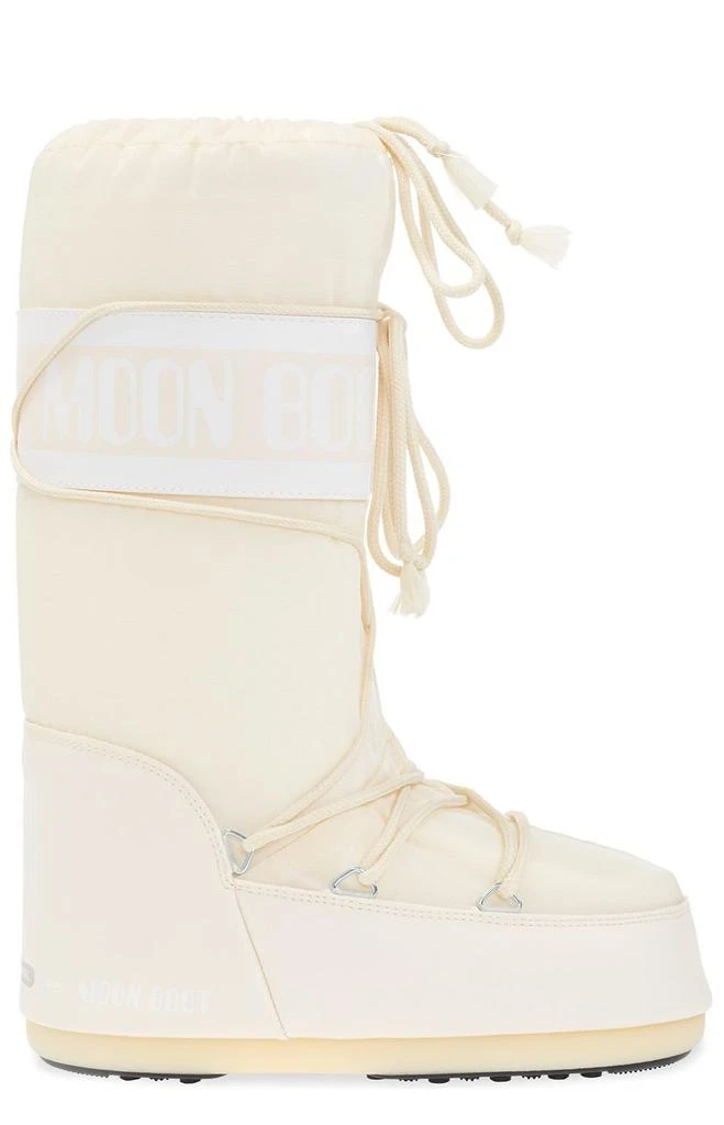 商品Moon Boot|Moon Boot Icon Logo Printed Lace-Up Snow Boots,价格¥948,第1张图片