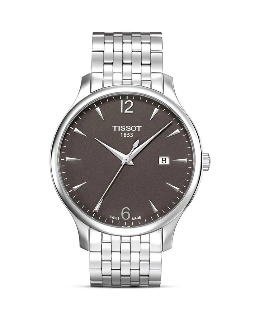 商品Tissot|传统男性Anthracite石英经典腕表，42mm,价格¥2953,第1张图片