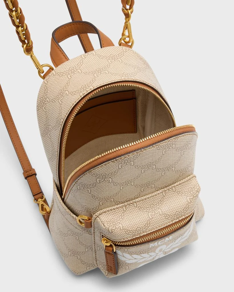 商品MCM|Stark Monogram Coated Canvas Backpack,价格¥4810,第3张图片详细描述