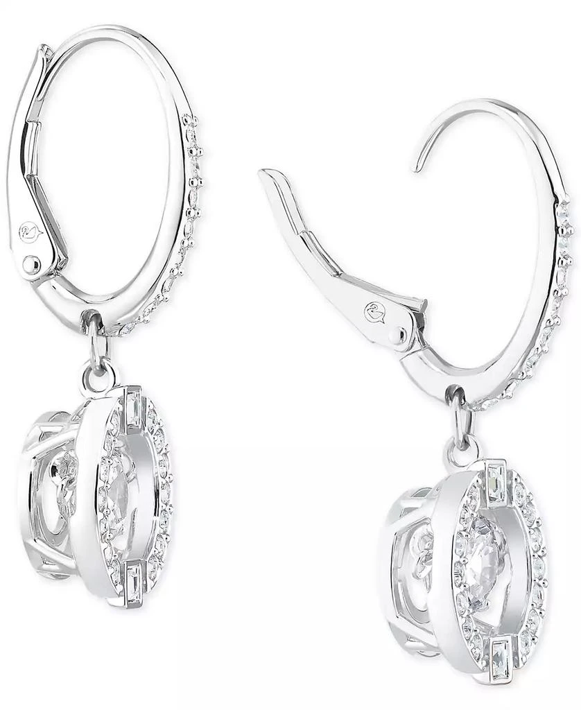 商品Swarovski|银色水晶吊式耳环,价格¥1109,第3张图片详细描述