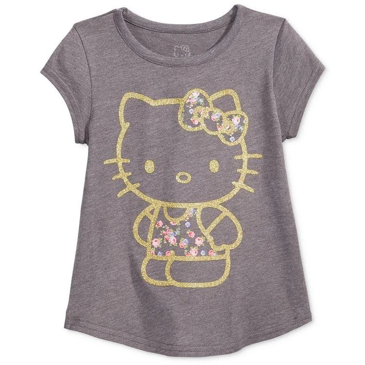 商品Hello Kitty|凯蒂猫短袖T, Little Girls (2-6X) & Toddler Girls (2T-5T),价格¥75,第1张图片