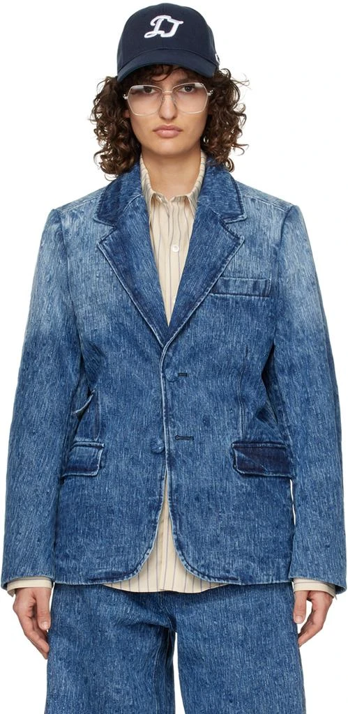 商品ADER error|Blue Drush Denim Blazer,价格¥3102,第1张图片