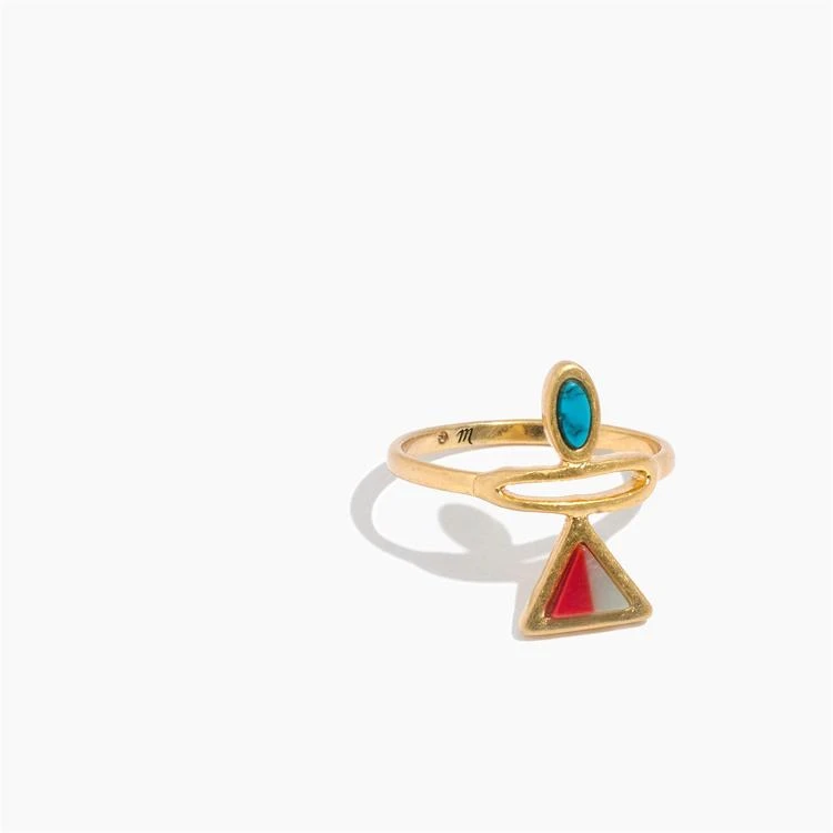 商品Madewell|Desert Sunset Statement Ring,价格¥79,第1张图片