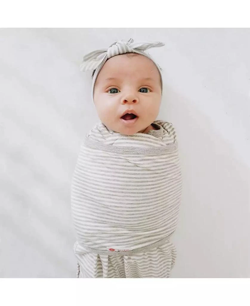 商品embe|Baby Girls Headband And Long Sleeve Swaddle Sack Bundle,价格¥299,第4张图片详细描述