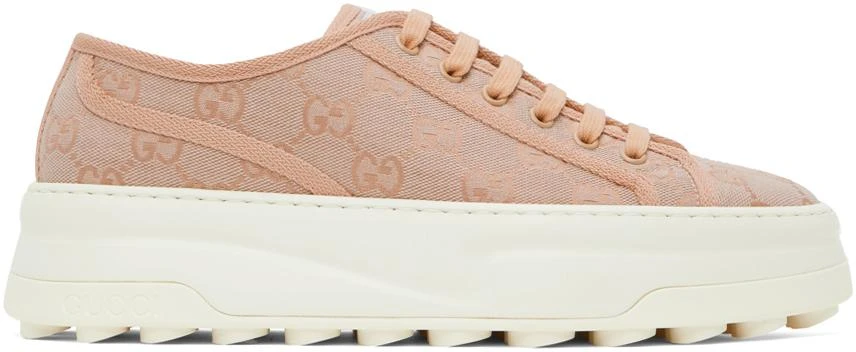 商品Gucci|Pink GG Sneakers,价格¥5970,第1张图片
