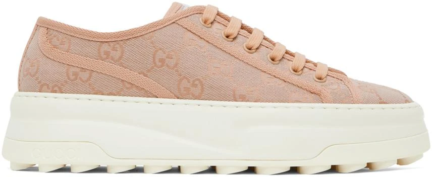 商品Gucci|Pink GG Sneakers,价格¥6446,第1张图片