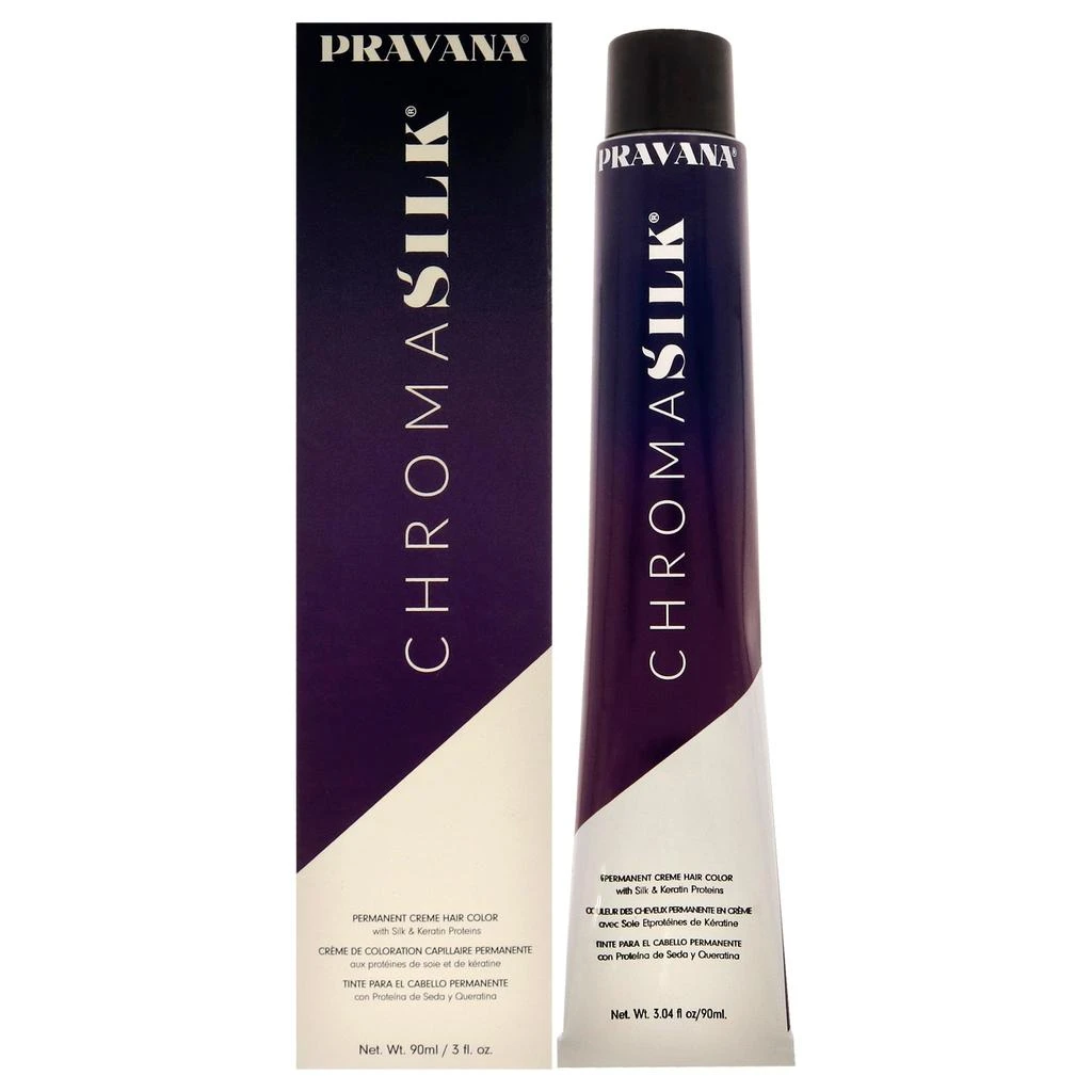 商品Pravana|ChromaSilk Creme Hair Color - 7.52 Mahogany Beige Blonde by  for Unisex - 3 oz Hair Color,价格¥122,第1张图片