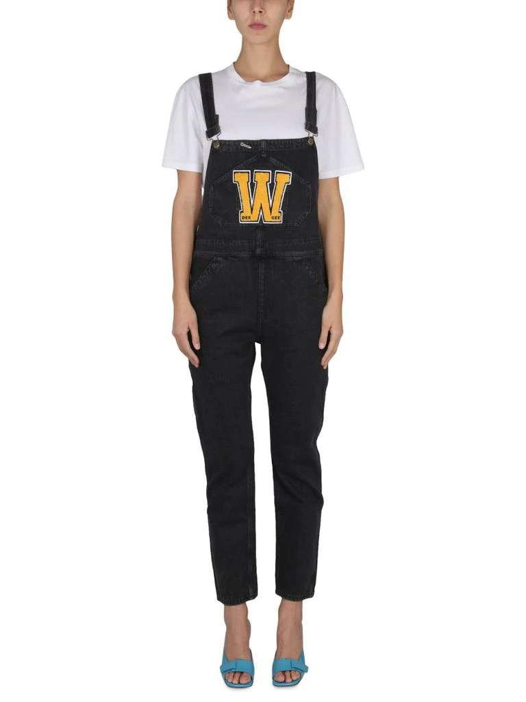 商品WASHINGTON DEE CEE|WASHINGTON DEE CEE DUNGAREES WITH LOGO,价格¥2150,第1张图片