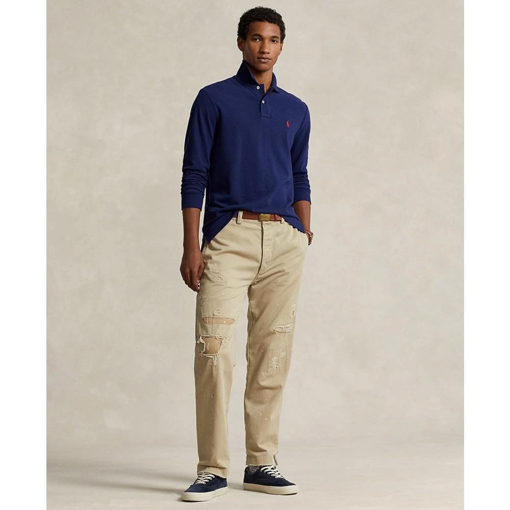 商品Ralph Lauren|拉夫劳伦男士经典版型修身polo衫,价格¥537,第4张图片详细描述