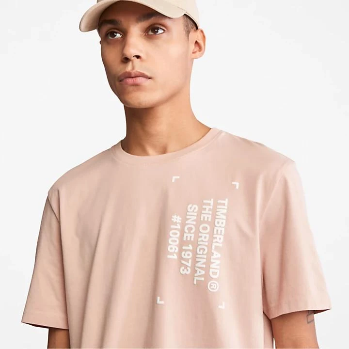 商品Timberland|Progressive Utility Graphic T-Shirt for Men in Pink,价格¥194,第5张图片详细描述