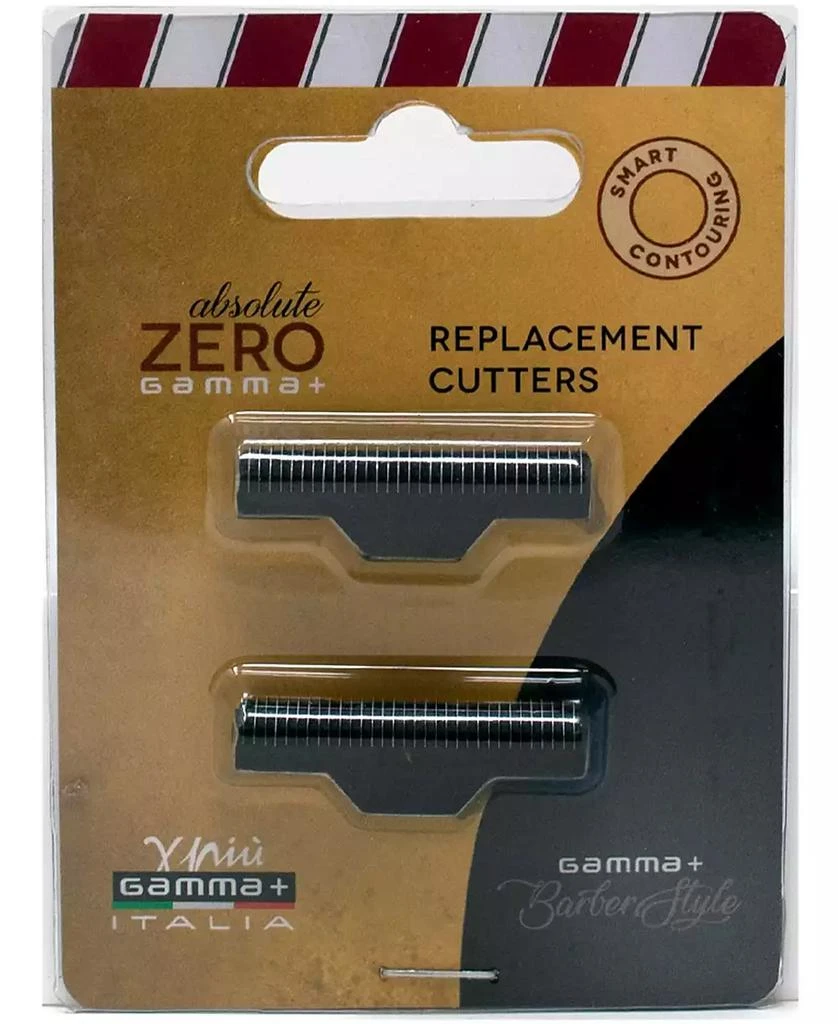 商品GAMMA+|Replacement Black Crunchy Cutters Set of 2 fits Gamma+ Prodigy and Absolute Zero Shavers,价格¥99,第2张图片详细描述