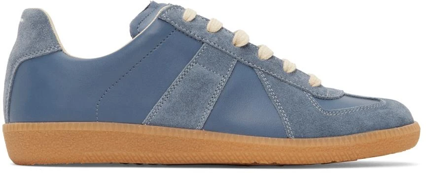 商品MAISON MARGIELA|Blue Replica Sneakers,价格¥2255,第1张图片