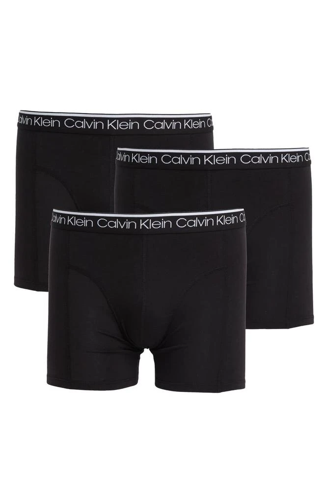 商品Calvin Klein|3-Pack Stretch Cotton Boxer Briefs,价格¥156,第1张图片