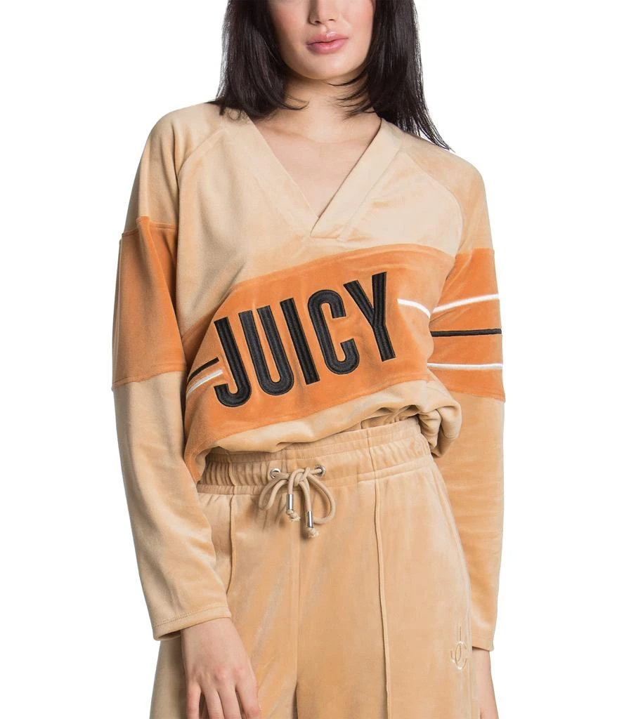 商品Juicy Couture|Hoodded Raglan Sweatshirt,价格¥445,第1张图片