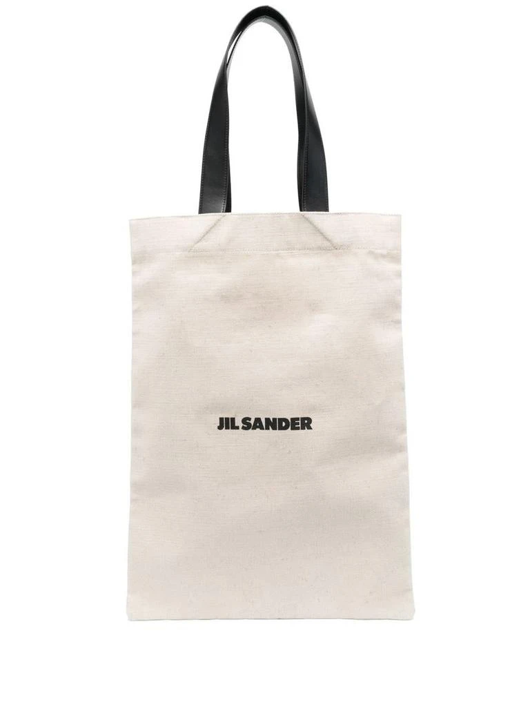商品Jil Sander|JIL SANDER Logo-print tote bag,价格¥2735,第1张图片