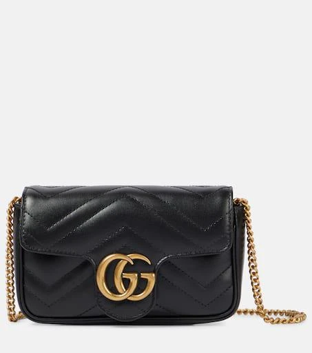 商品Gucci|GG Marmont 超迷你链条斜挎包,价格¥10304,第1张图片