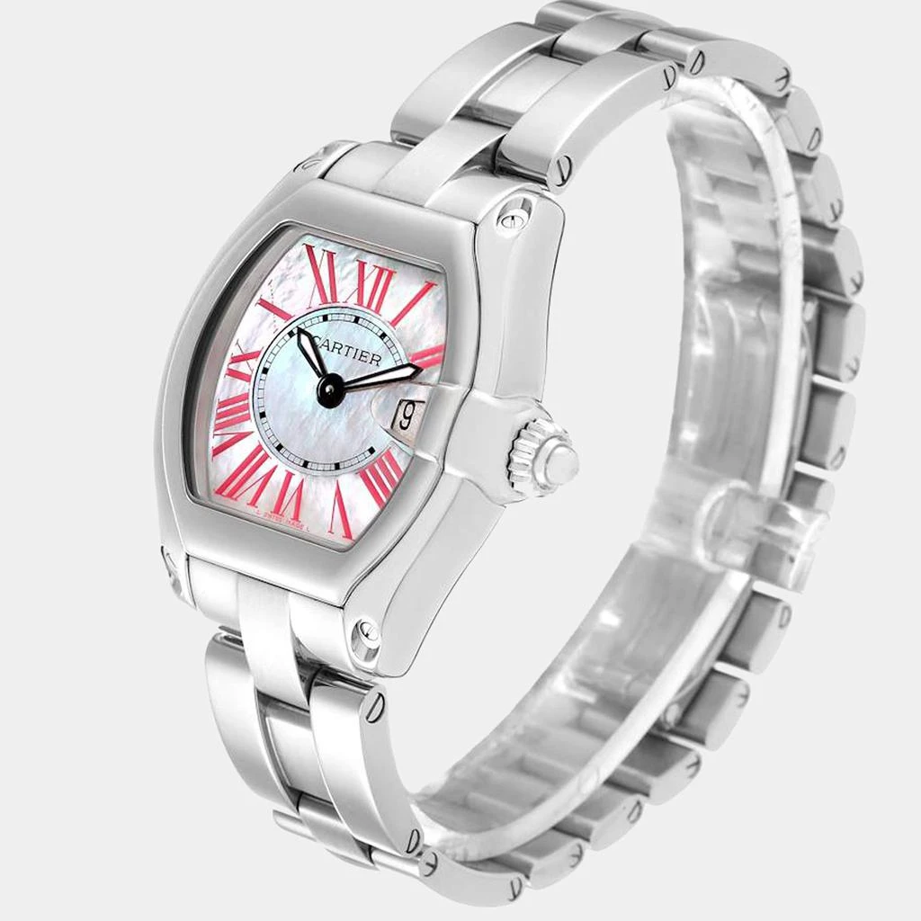 商品[二手商品] Cartier|Cartier MOP Stainless Steel Roadster W6206006 Women's Wristwatch 30 mm,价格¥33562,第3张图片详细描述