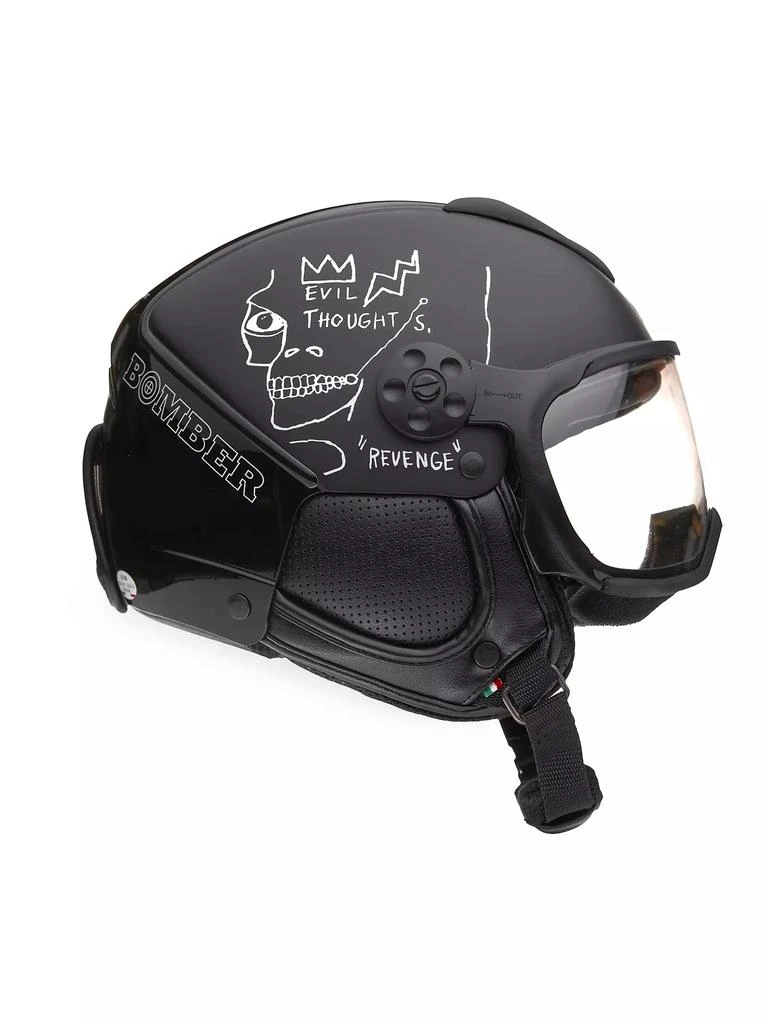商品Bomber Ski|Basquiat Evil Thoughts White Helmet,价格¥6557,第3张图片详细描述