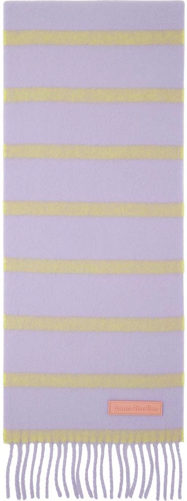 商品Acne Studios|Purple Narrow Scarf,价格¥1239,第1张图片