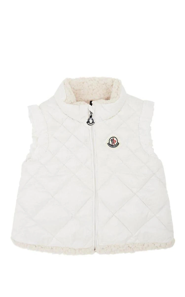 商品Moncler|Infants' Teata Sherpa-Lined Down-Quilted Vest,价格¥1974,第1张图片