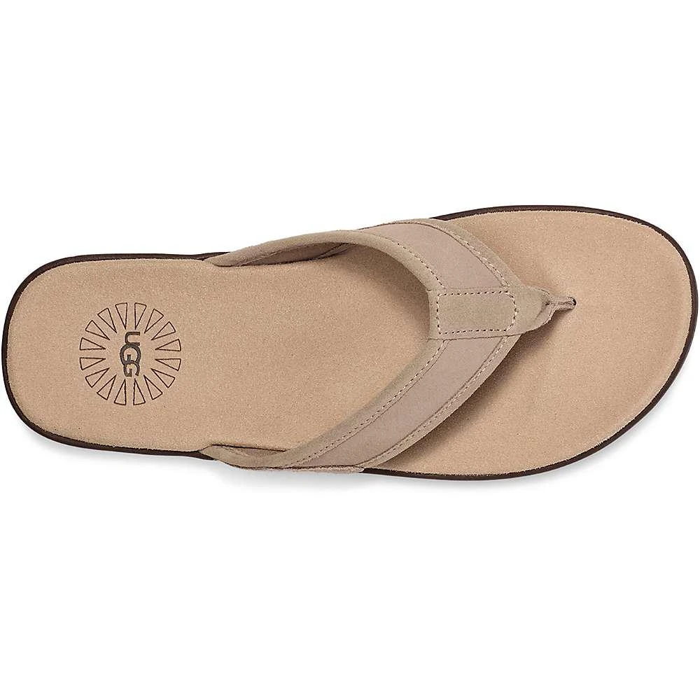 商品UGG|UGG Men's Seaside Suede Flip Flop,价格¥667,第5张图片详细描述