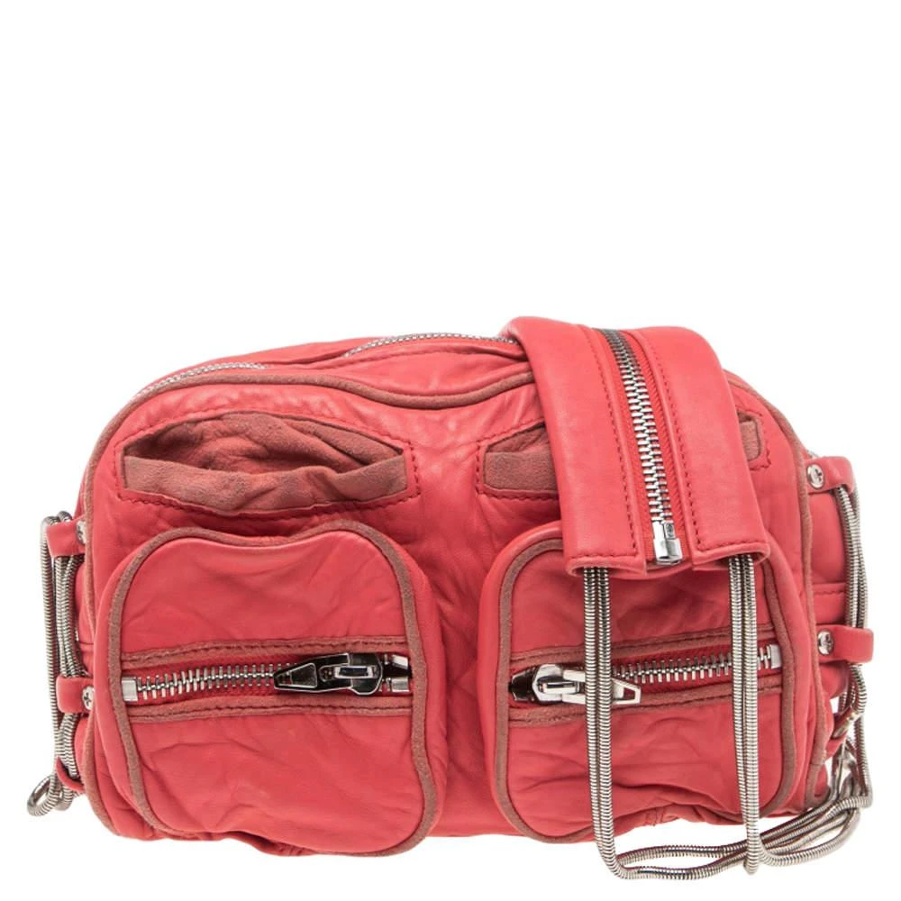 商品[二手商品] Alexander Wang|Alexander Wang Coral Pink Leather Brenda Shoulder Bag,价格¥2199,第1张图片