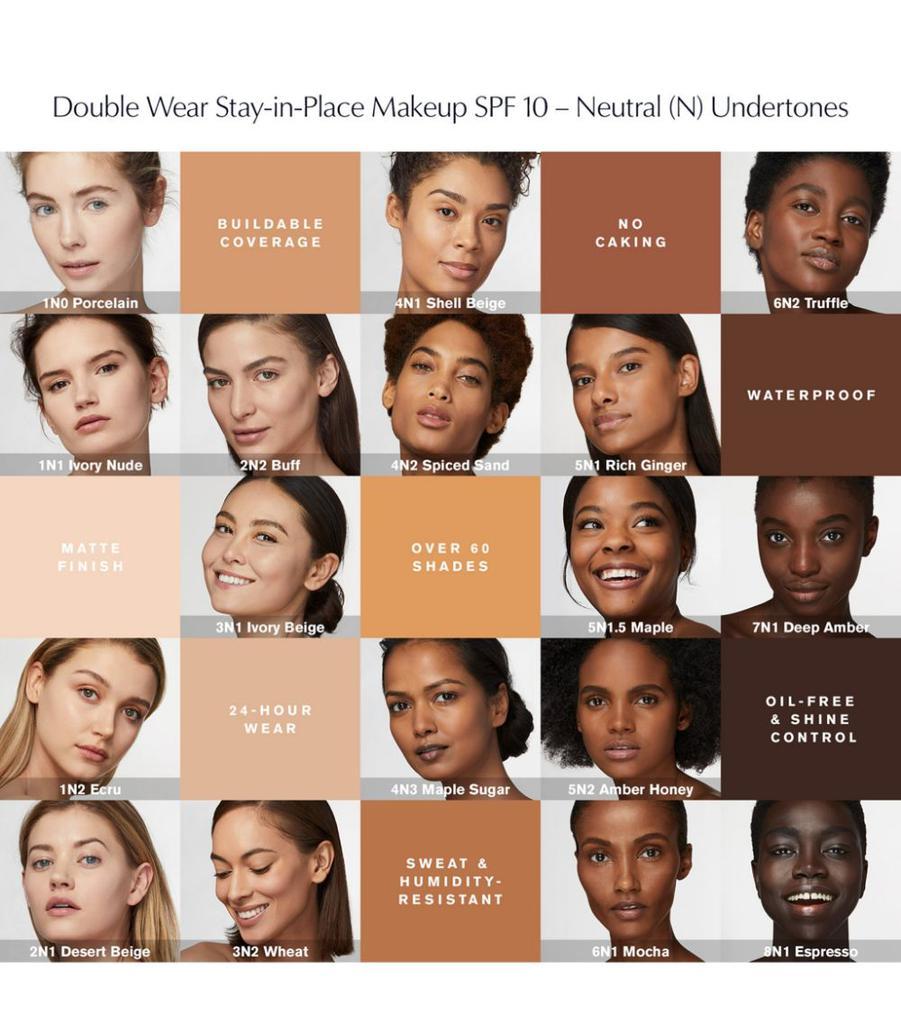 商品Estée Lauder|Double Wear Stay-in-Place Makeup SPF 10,价格¥308,第6张图片详细描述