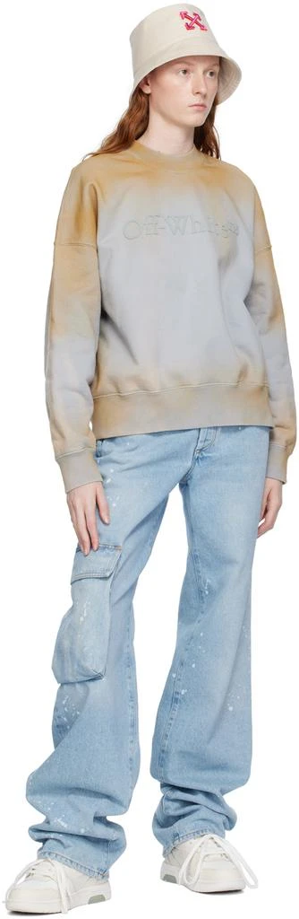 商品Off-White|Blue Toybox Jeans,价格¥2913,第4张图片详细描述