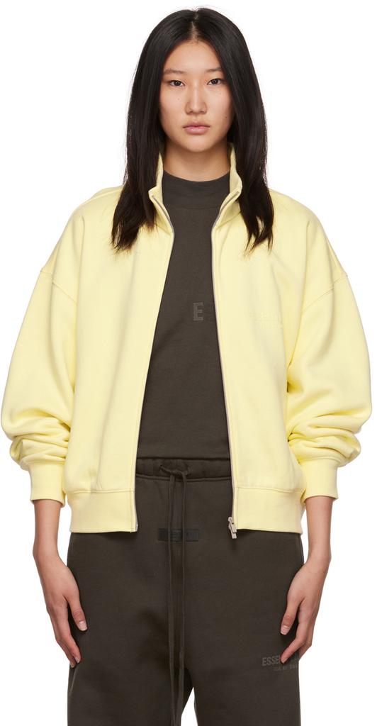 Yellow Full Zip Jacket商品第1张图片规格展示