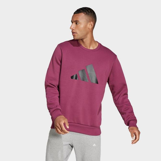 商品Adidas|Men's adidas Sportswear Future Icons Winterized Crewneck Sweatshirt,价格¥407,第1张图片