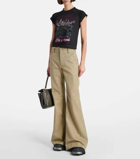 商品Balenciaga|棉质喇叭裤,价格¥9425,第2张图片详细描述