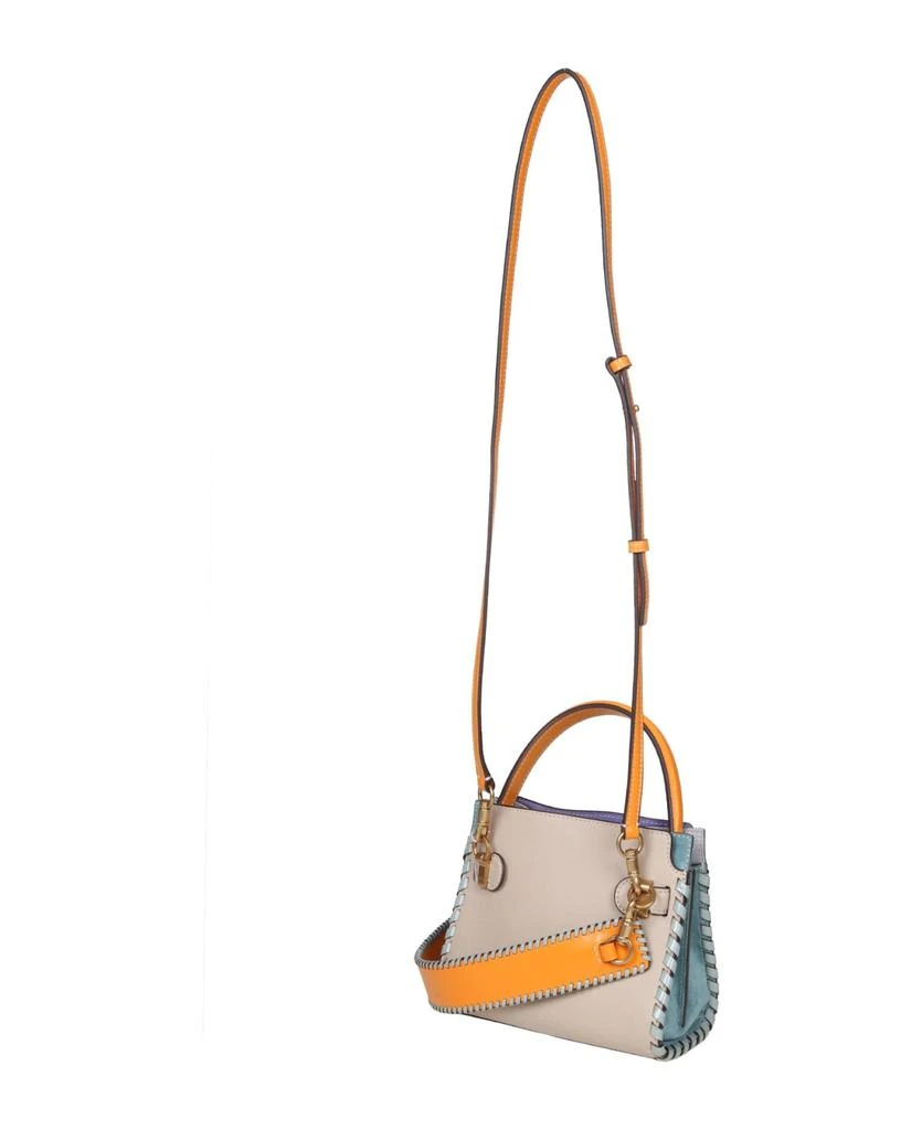 商品Tory Burch|Lee Radziwill Whipstitch Petite Double Bag,价格¥5721,第3张图片详细描述