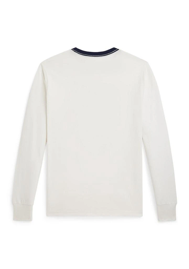 商品Ralph Lauren|Boys 8-20 Logo Cotton Long-Sleeve Tee,价格¥233,第2张图片详细描述