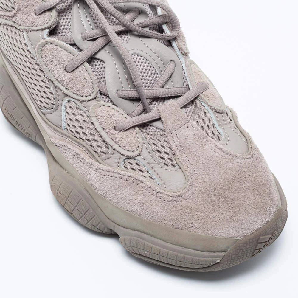 Yeezy x Adidas Ash Grey Mesh and Suede Yeezy 500 Sneakers Size 42 商品