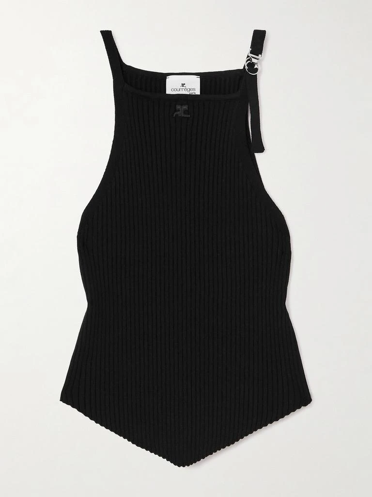 商品courreges|带缀饰罗纹针织坦克背心,价格¥1739,第1张图片