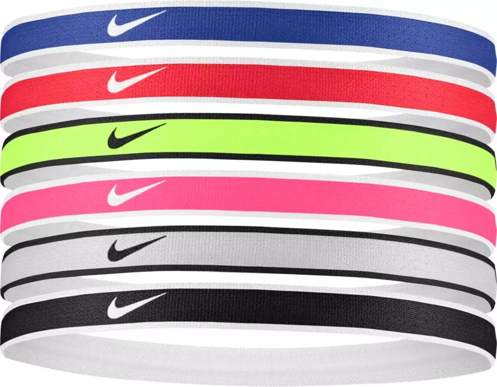 商品NIKE|Nike Women's Swoosh Sport Headbands – 6 Pack,价格¥115,第1张图片详细描述