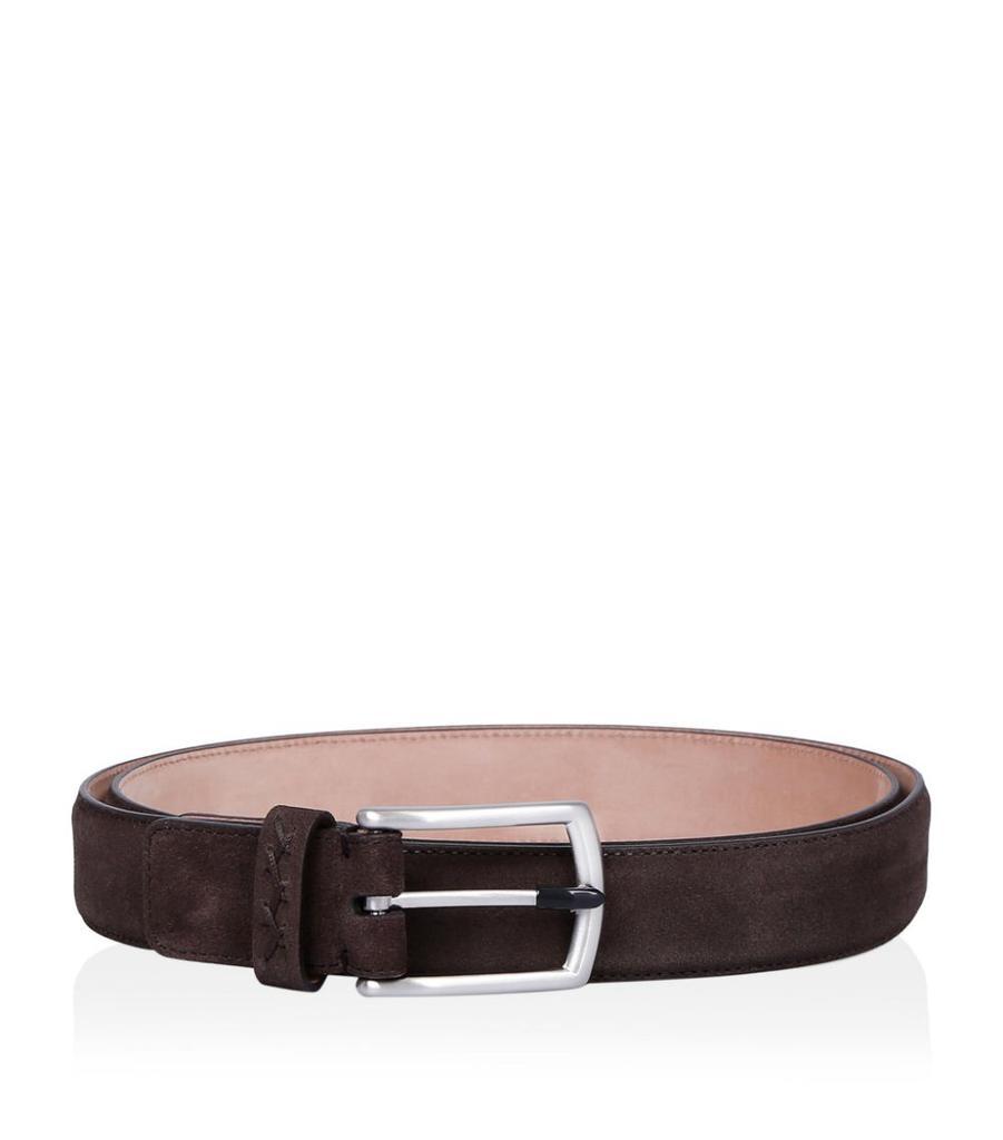 商品Zegna|Suede Belt,价格¥3467,第1张图片