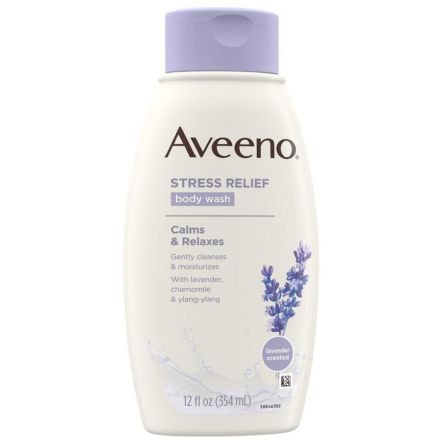 商品Aveeno|Stress Relief Body Wash with Oat, Lavender Scent,价格¥45,第7张图片详细描述