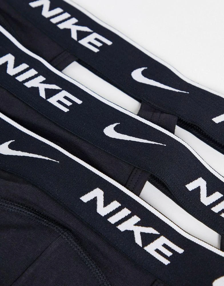 Nike Nike 3 pack cotton stretch jock straps in black 3