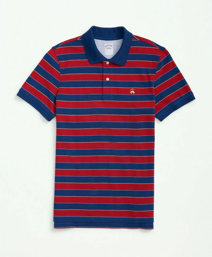 商品Brooks Brothers|Supima® Cotton Multi-Stripe Polo Shirt,价格¥543,第1张图片